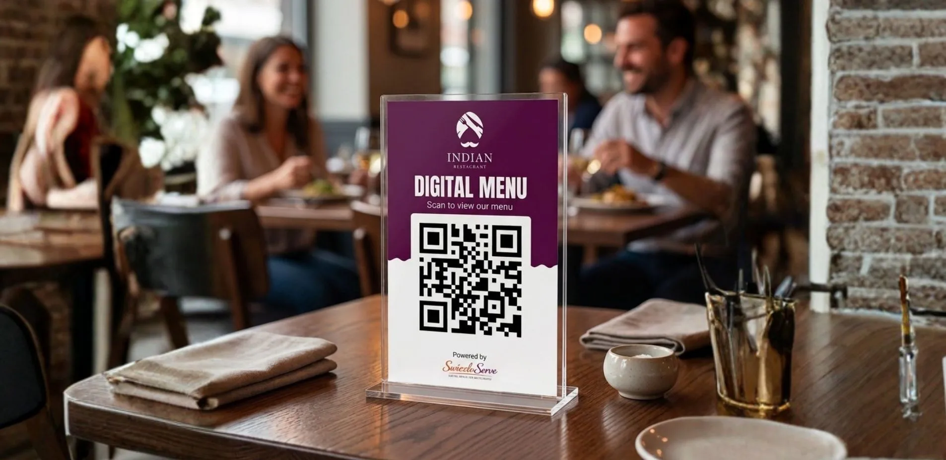 QR-Based Digital Menu